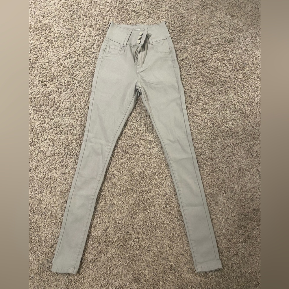 Girls bamboo jeans size small